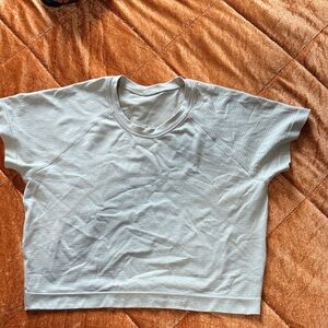 Lululemon beige Short Sleeve Top